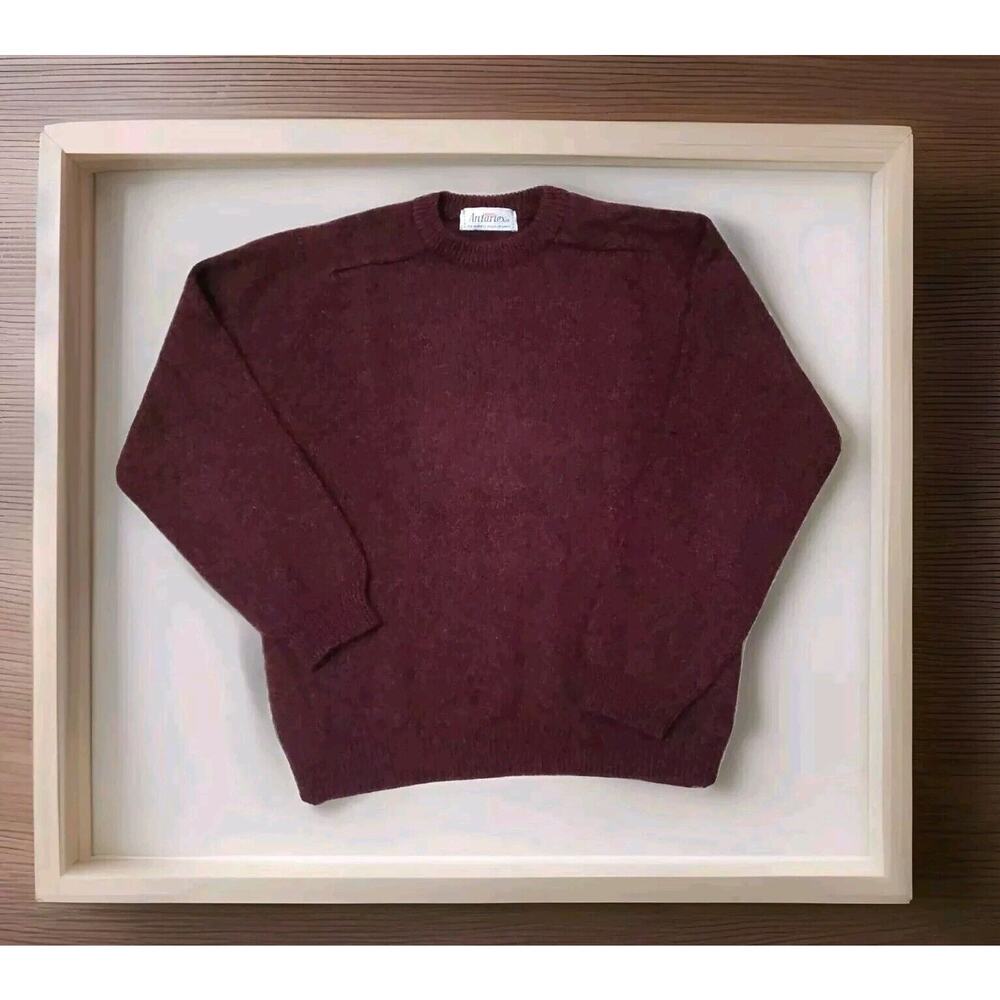 Antartex Vintage 70s 100% Pure New Wool Knit Sweater Large
